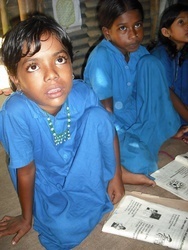 Schülerin Bangladesh